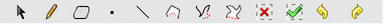 Editing toolbar