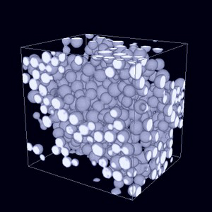 Extract volume fraction of zircone grains in aluminium