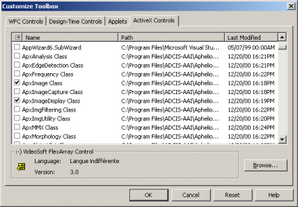 Component List