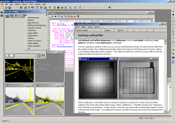 Aphelion GUI with Vision Tutor